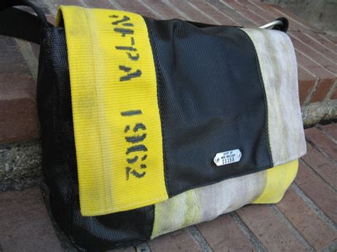 recycled fire hose bag|retired fire hose for sale.